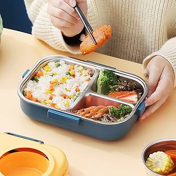 WORTHBUY Picnic Portable Large Capacity Lunch Box