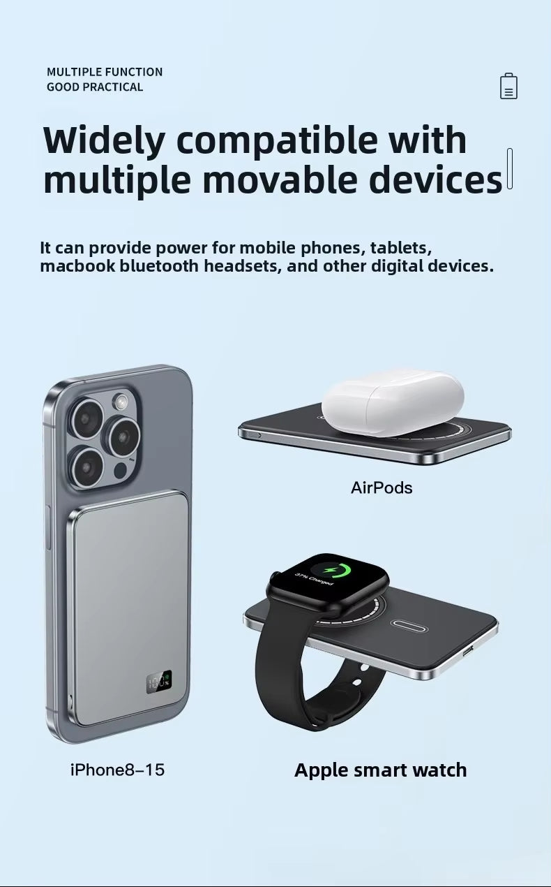 20000mAh Magnetic Power Bank Wireless