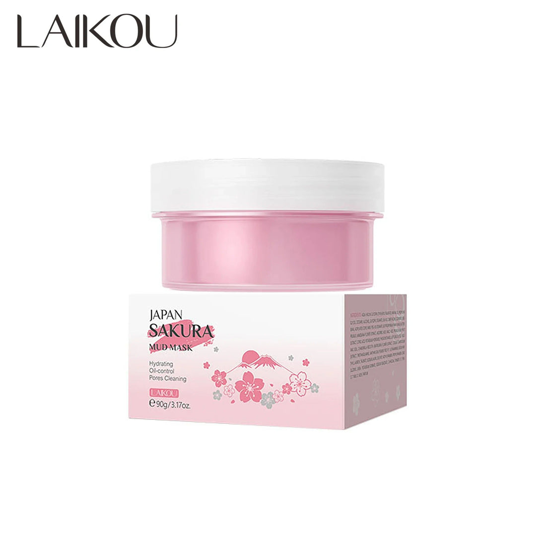 LAIKOU Japan Sakura Mud Mask Original Mask Deep Cleansing