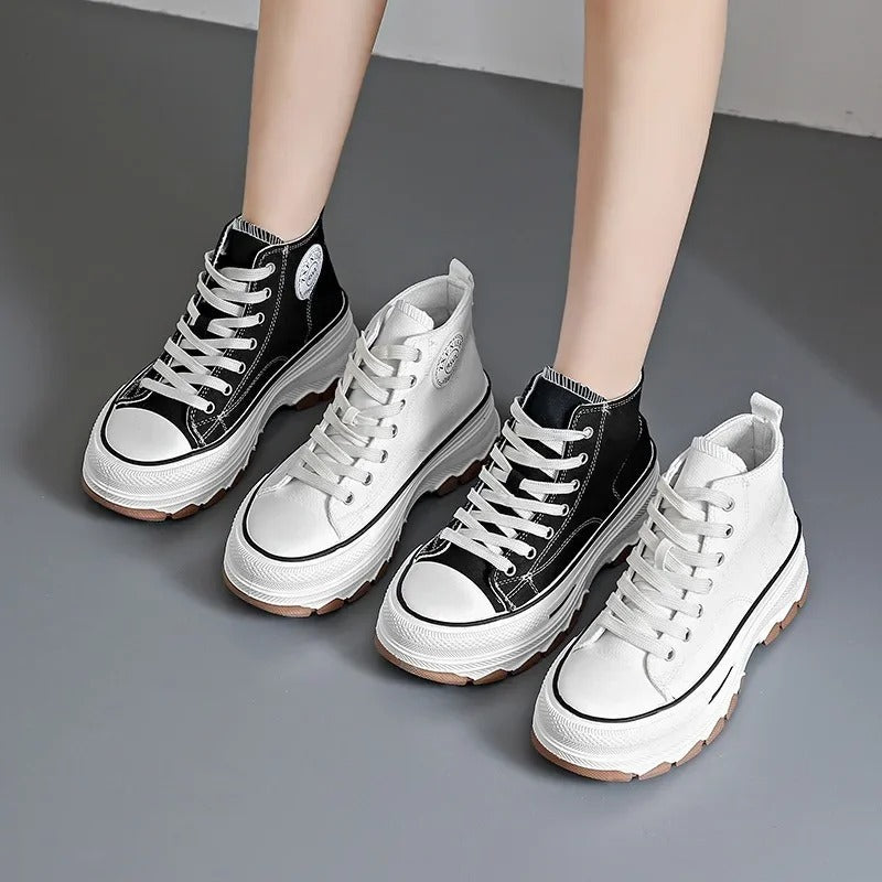 Non-slip Wear Resistant Spring Female Vulcanize Shoes